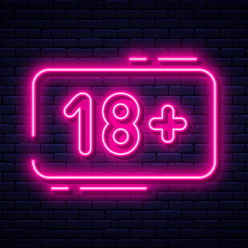 Neon,Sign,,Adults,Only,,18,Plus,,Sex,And,Xxx.,Restricted